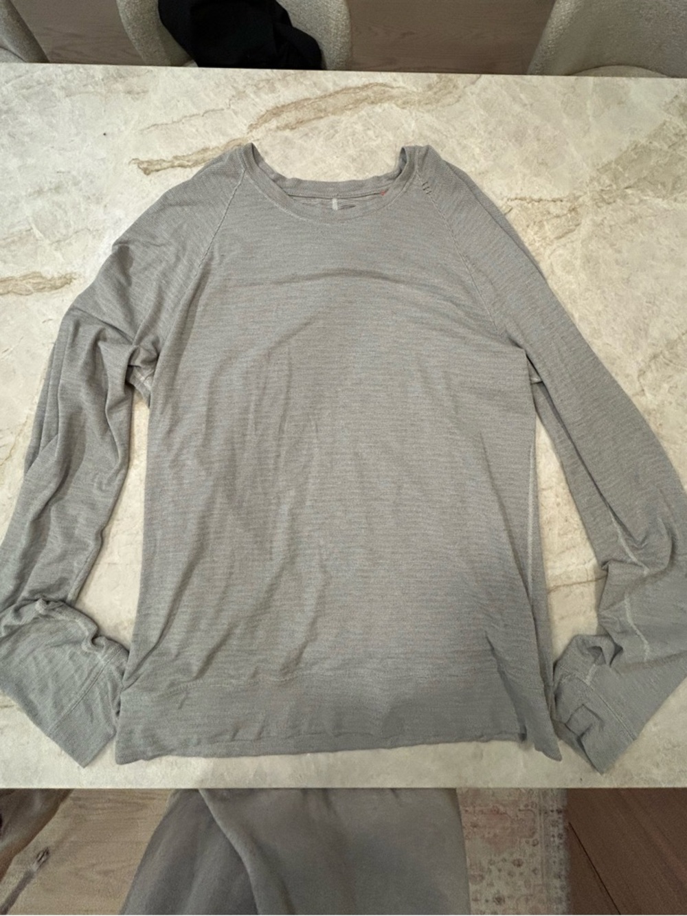 Lululemon Men’s Long Sleeve Performance Shirt XL/XXL | Run Swiftly Style | Grey